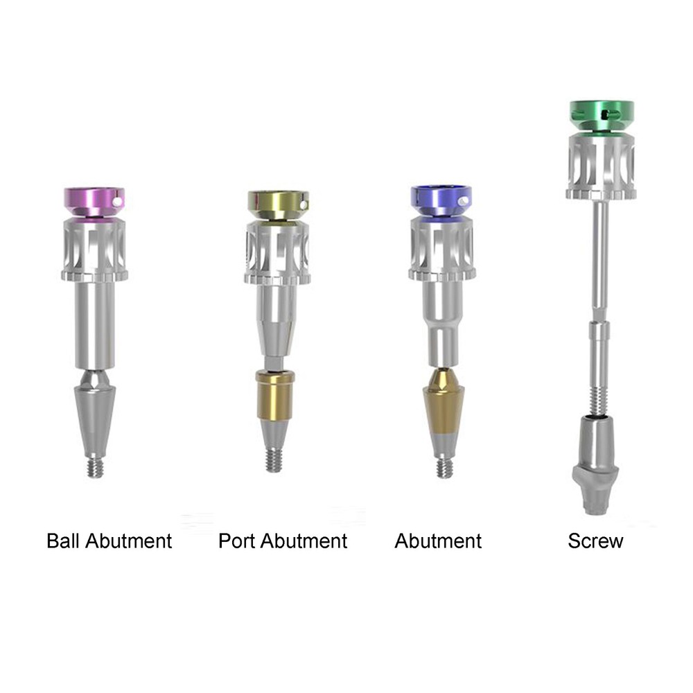 Universal Dental Prosthetic Kit Multi-unit Driver Screwdriver Torque Wrench