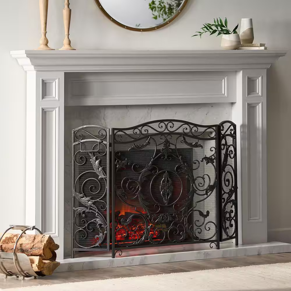 Waterbury 53.5 In. Fireplace Screen