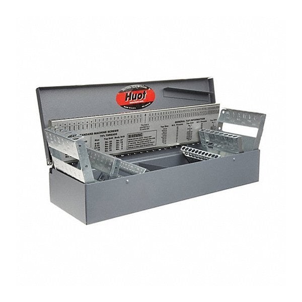 Huot 11700 Combination Jobber Length Drill Bit Index, Holds 115 Pieces