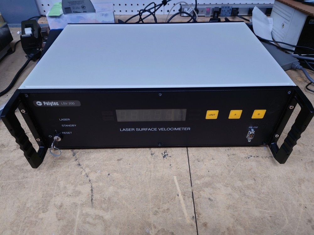 Polytech LSV-200US Laser Surface Velocimeter w/ LSV065