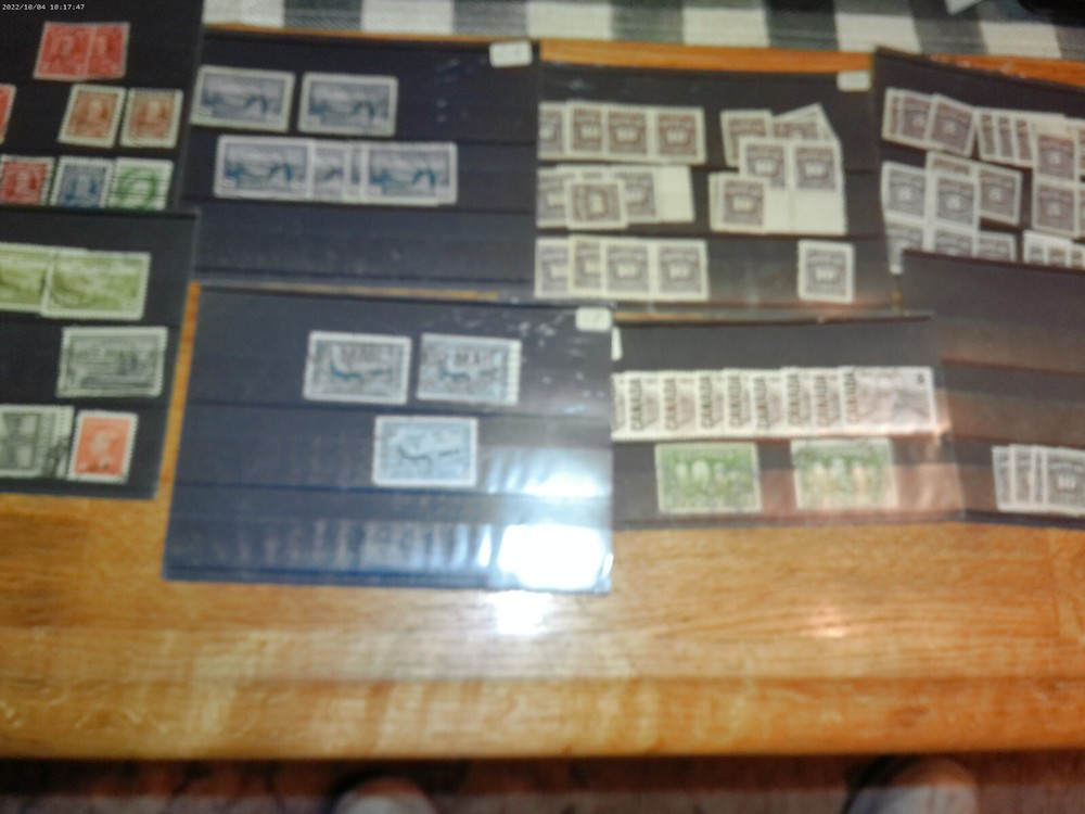 CANADA STAMP LOT USED/MINT