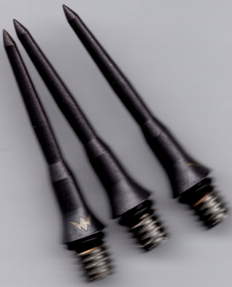 MISSION BLACK TITANIUM SMOOTH 26mm 2ba Conversion Dart Points: 3 per order