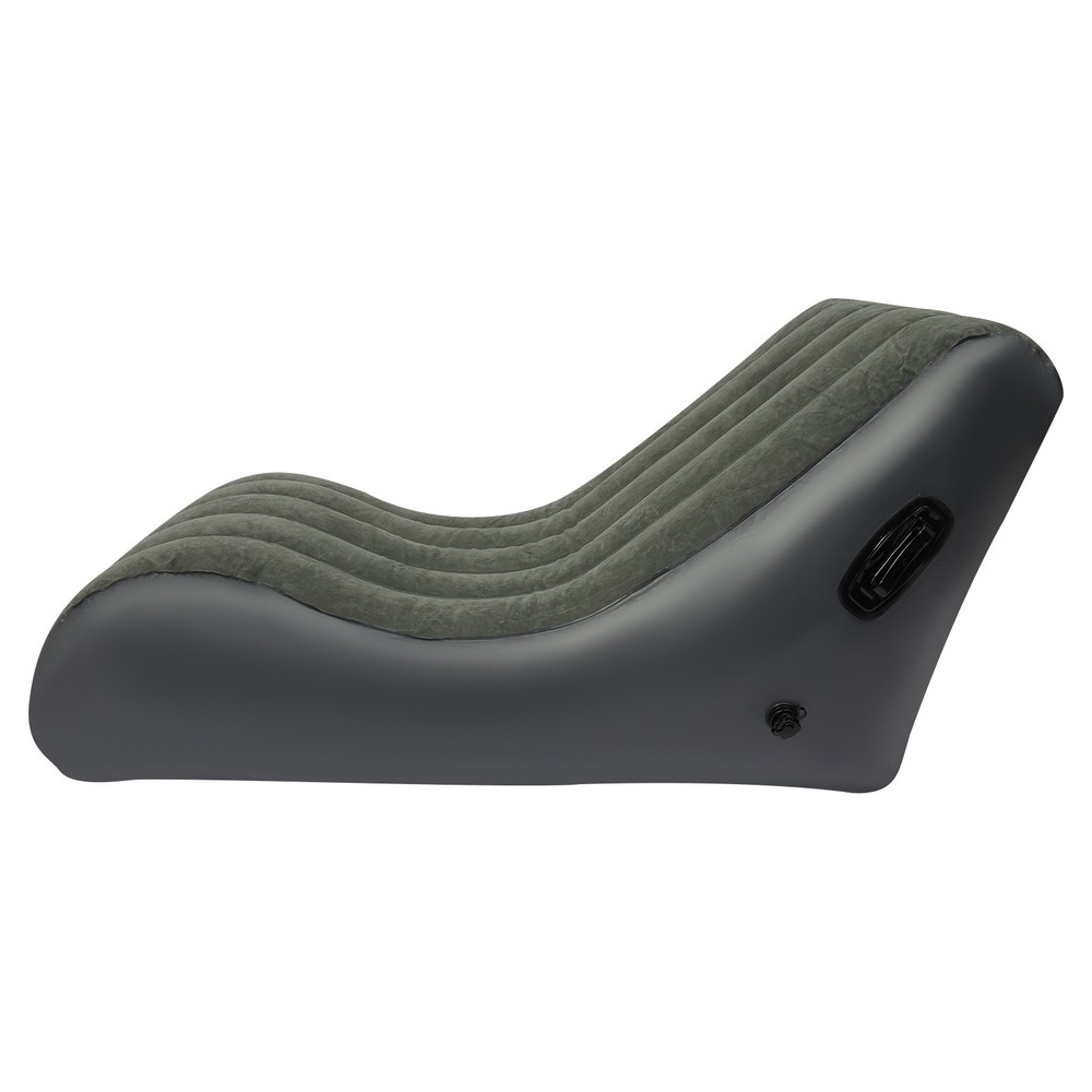 PVC Flocking Sofa Bed Max Capacity 440.92lbs Inflatable Sofa Folding Sofa Bed