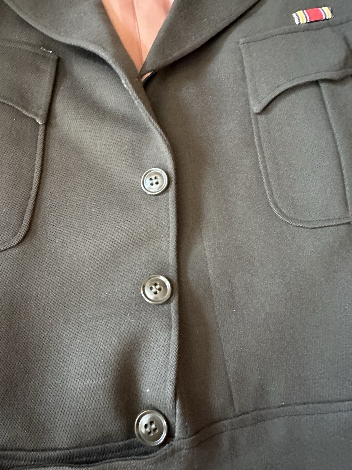 US Army, World War II officer’s Eisenhower Jacket with Buckle