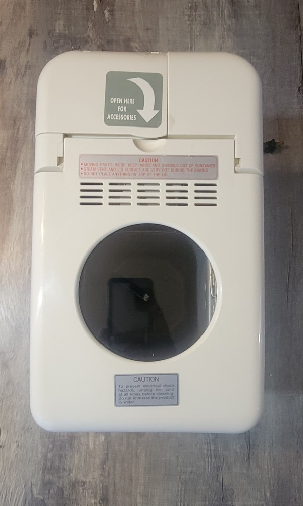 Zojirushi Automatic Bread Maker Machine BBCC-S15A Instructions Cup Scoop Tested