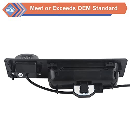 HD 1280x720p Rear View Camera, Trunk Handle Rear View Reverse Backup Camera