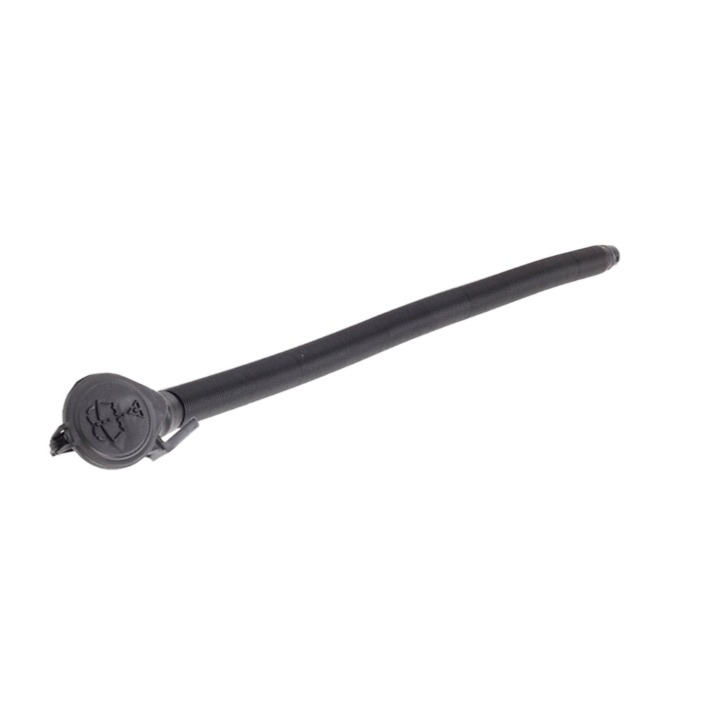 For BMW E60 E61 E63 E66 Windshield Washer Fluid Reservoir Filler Pipe Black