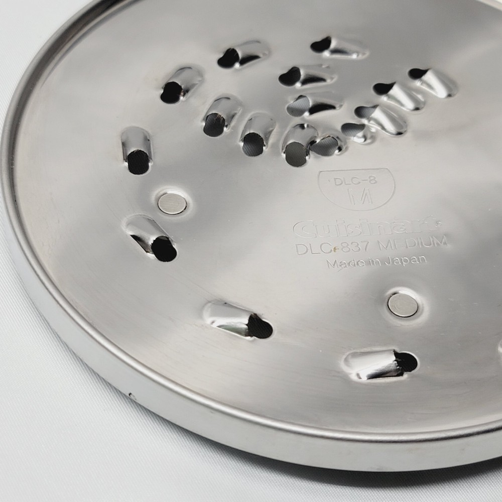 Cuisinart Food Processor DLC-8 Replacement Part Shredding Disc DLC-837 Medium