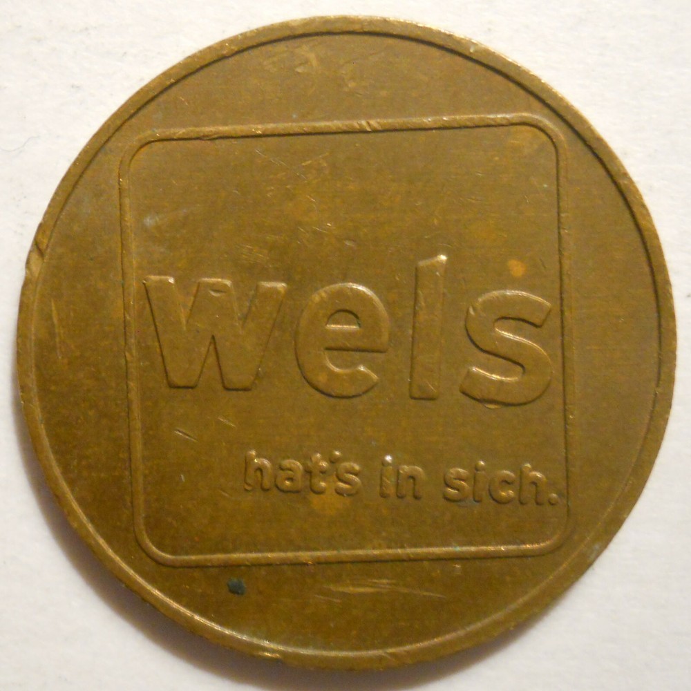 Wels, Austria parking token - AUST3900D