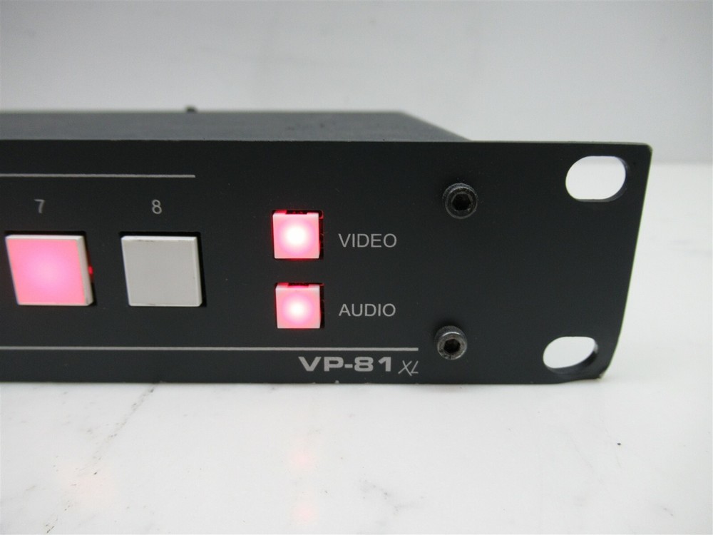 Kramer VP-81XL Computer Graphics Video Balanced Stereo Audio Switcher