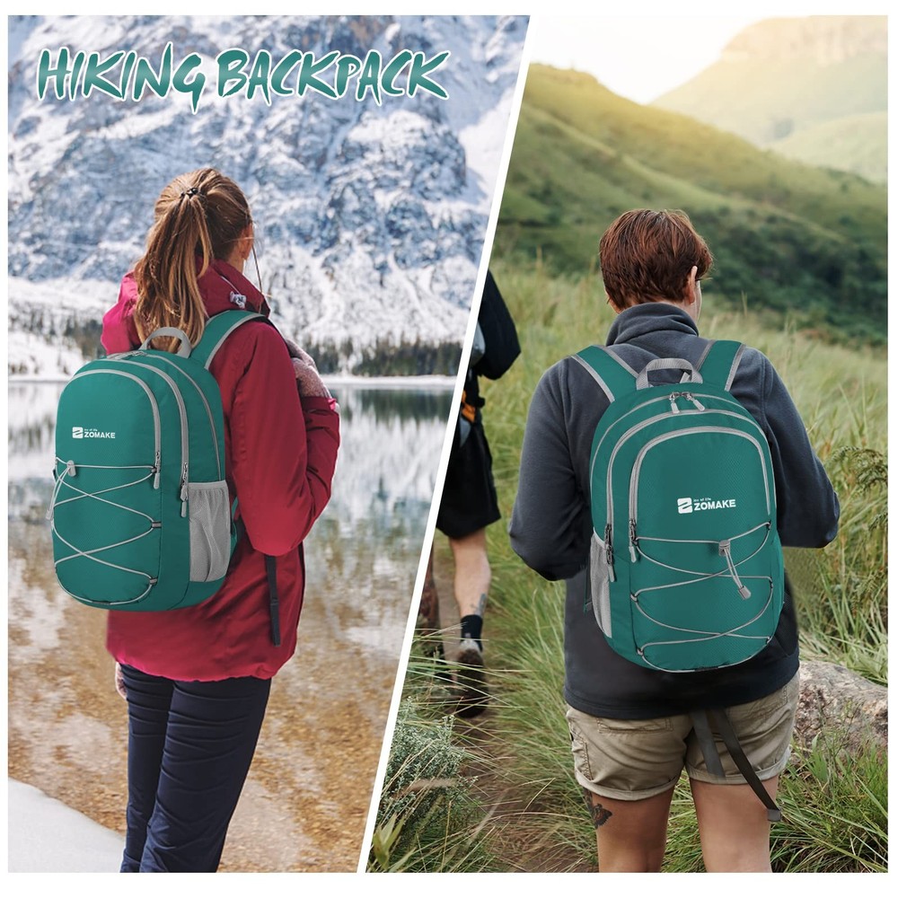 Lightweight Packable Backpack 28L Foldable Backpacks Water Resistant Collapsi...
