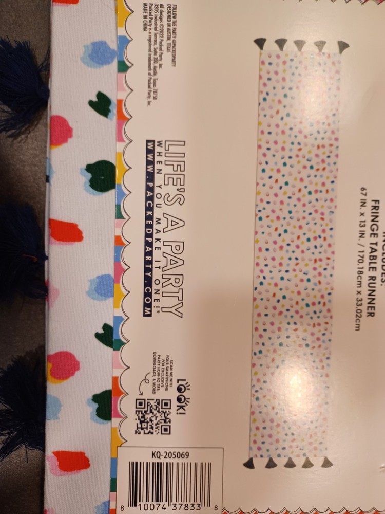 Run With The Fun Table Runners 67x13