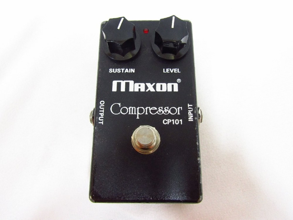 Maxon Compressor CP101 Compressor Guitar Effector Operation confirmed Used