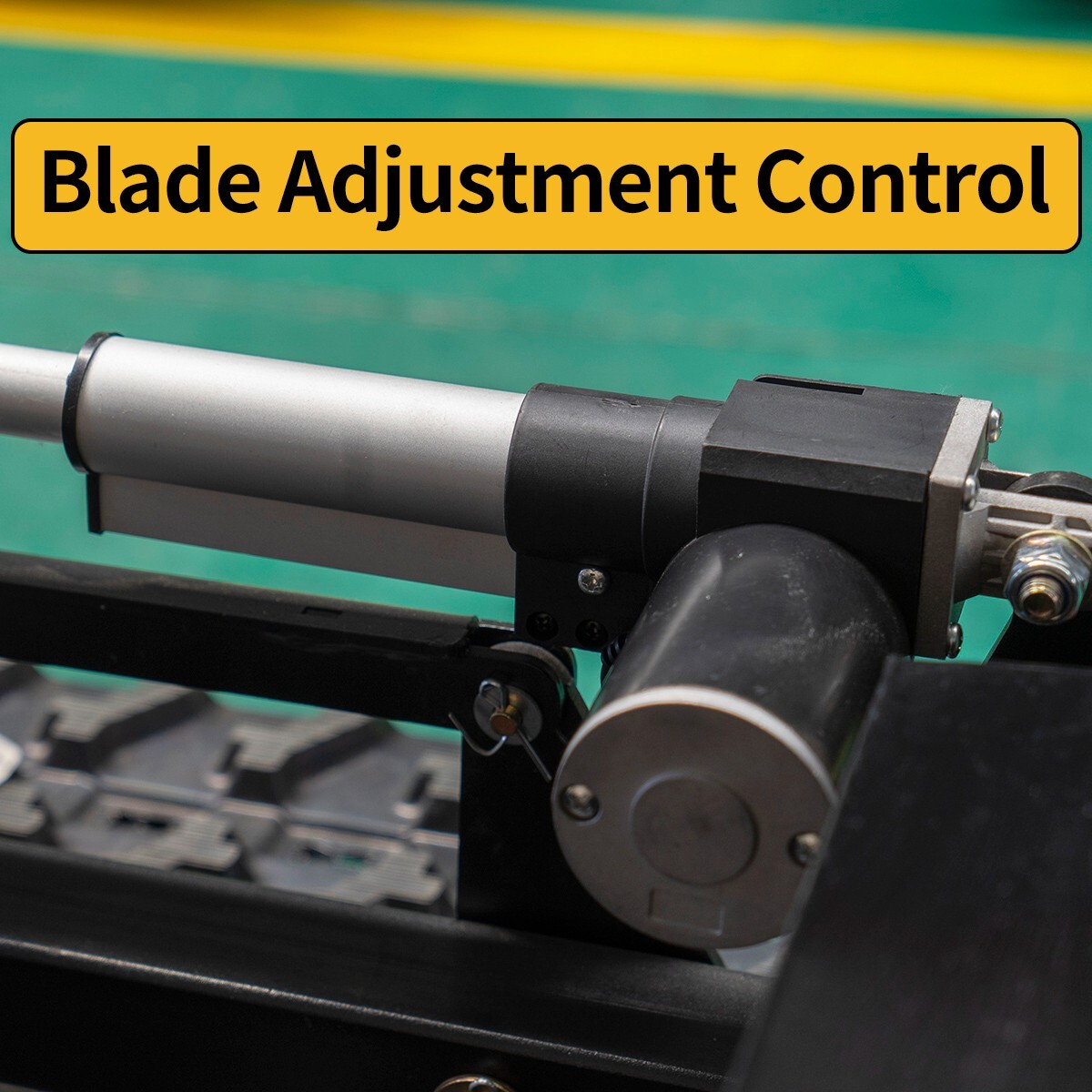 Multi-terrain 27HP Gasoline Remote Control Lawn Mower With 35.5in Cutting Width