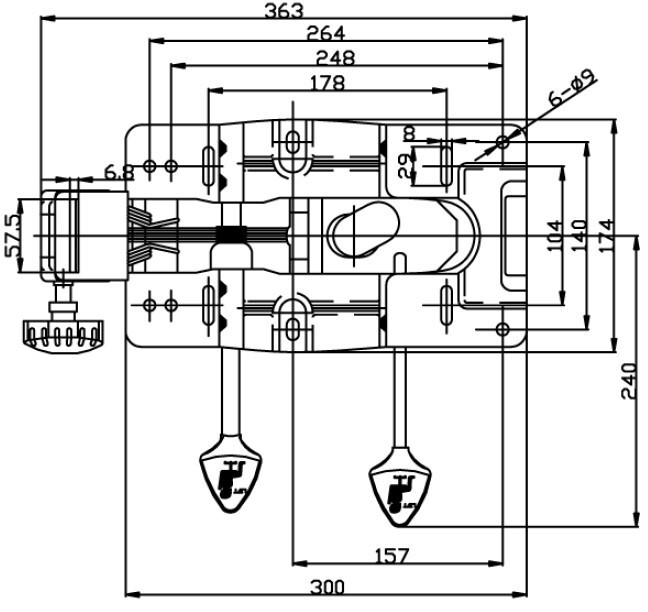 Multi-Function Tilt Control Mechanism for Executive Chair | S4386