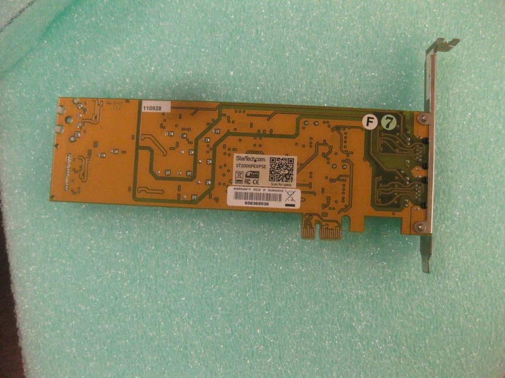 Startech Dual Port PCIE Gigabit Ethernet Network Adapter ST2000PEXPSE