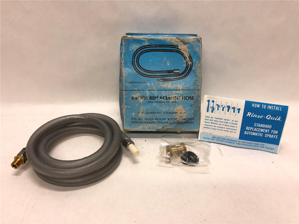 4-Foot Replacement Hose MR-4 w/ Universal Coupling for Automatic Sprayers MR4