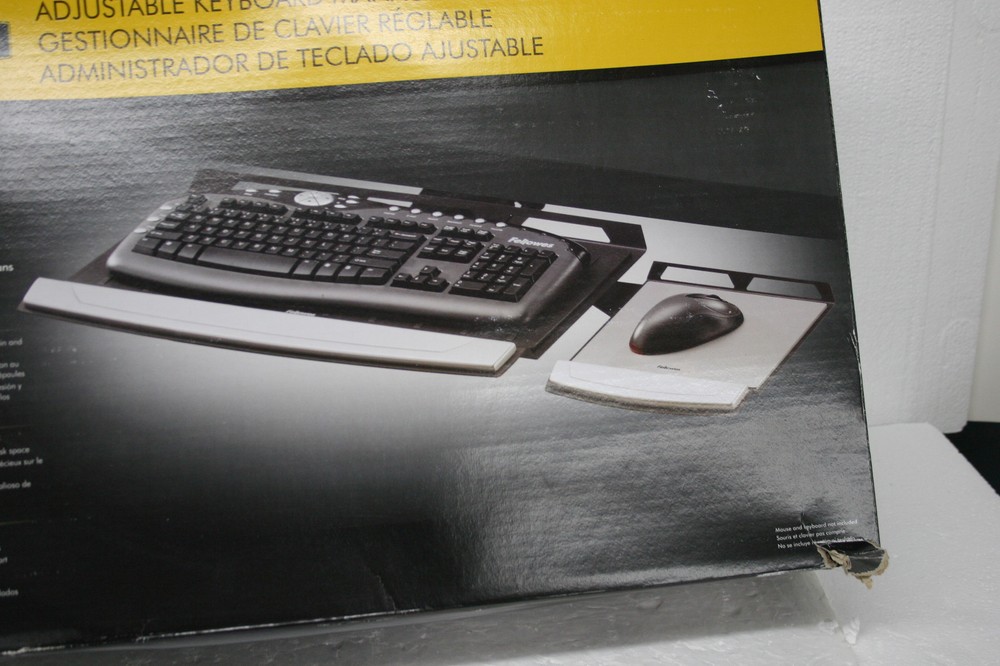 Fellowes CRC80313 Office Suites Adjustable Keyboard Manager Drawer