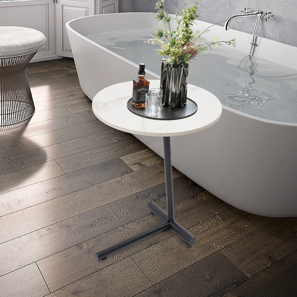 Side Table Round Side Table Modern Side Table Laptop Table Sofa Side Table