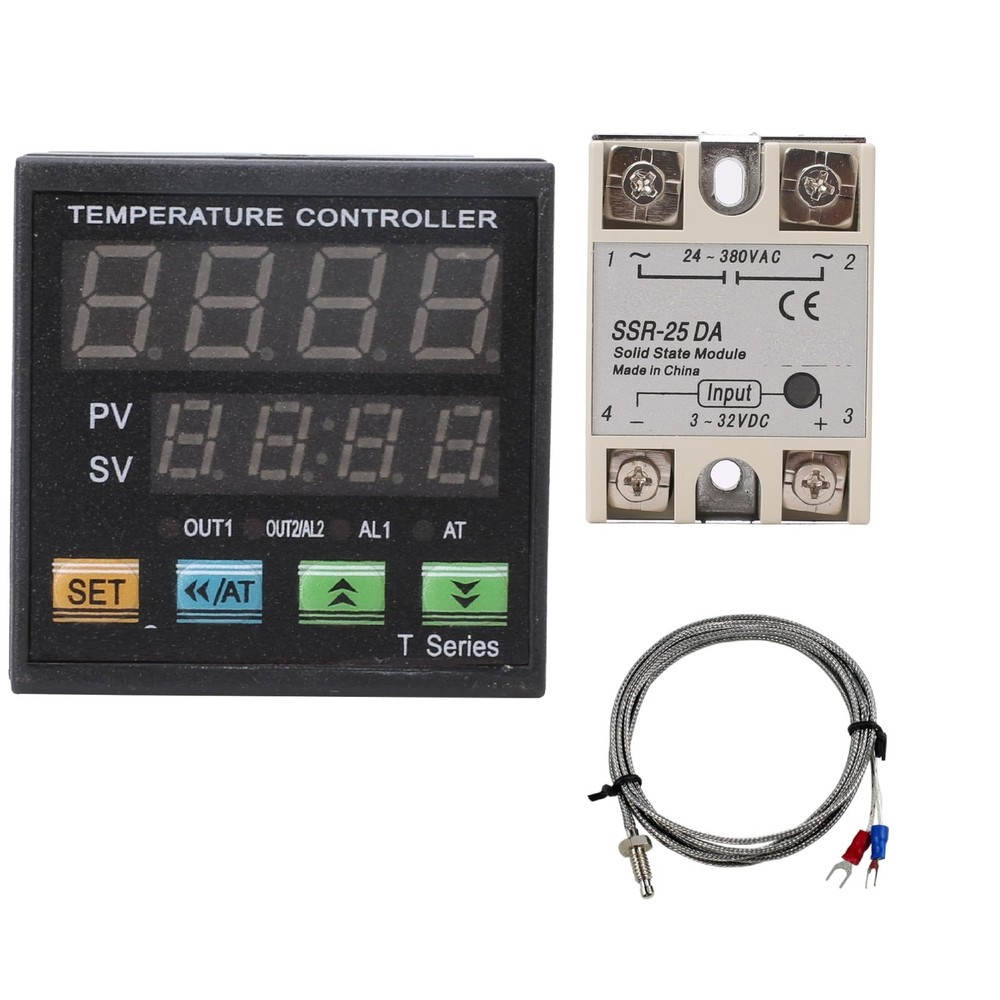 PID Temperature Controller Industrial Automation Control Meter Indicator, Hig...
