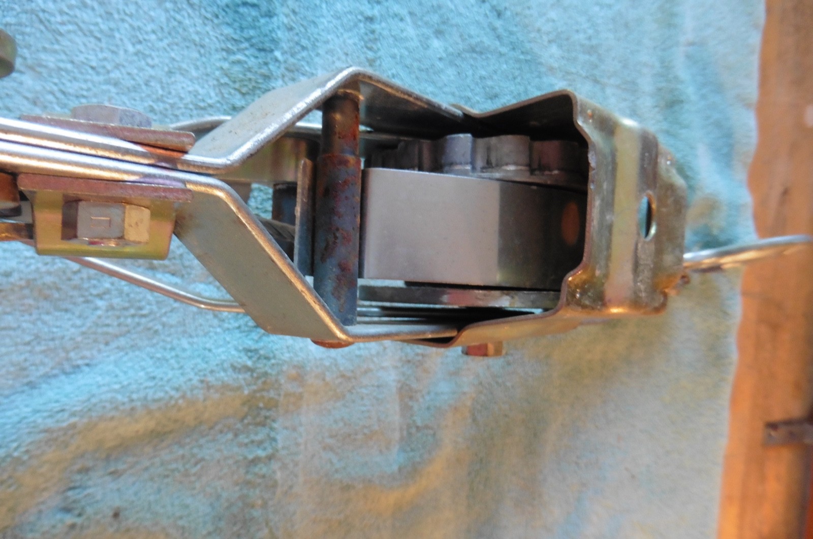 Maasdam Pow'R Pull Web Strap Puller Steel 2 Ton Cap. 144SB-6 Come-along