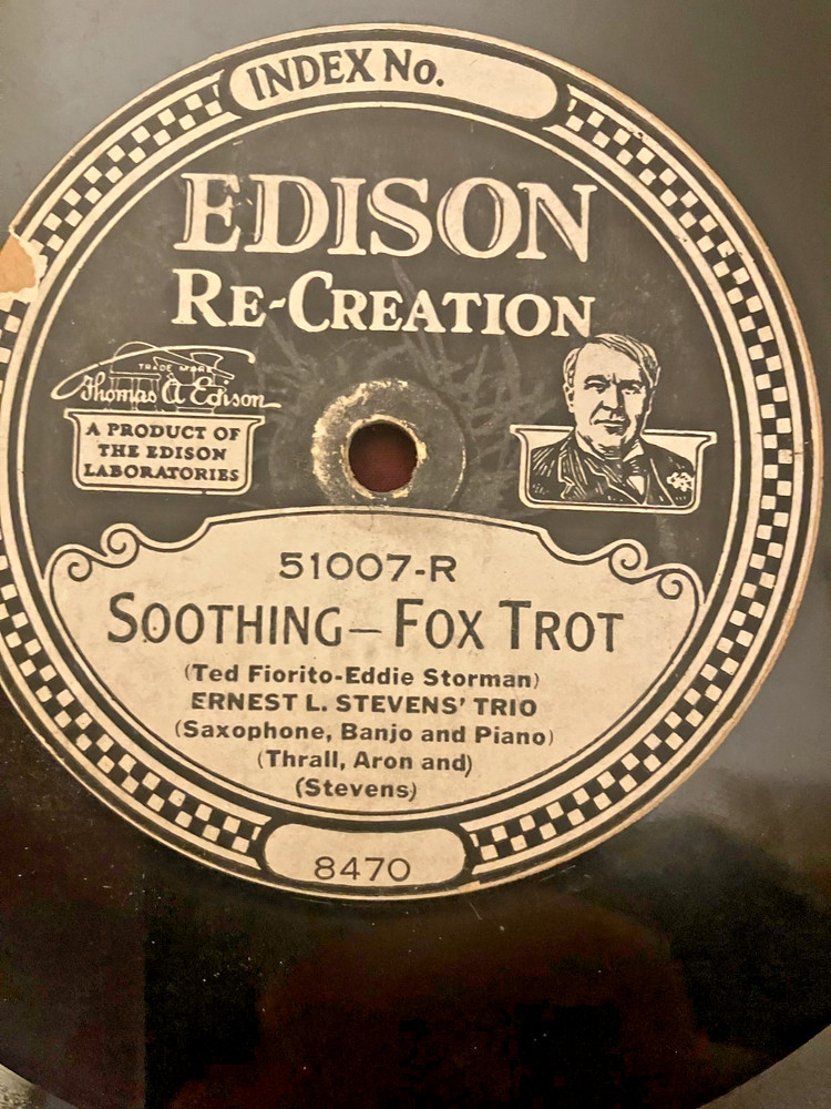 Edison Diamond Disc Record #51007 "Deedle Deedle Dum" Orchestra