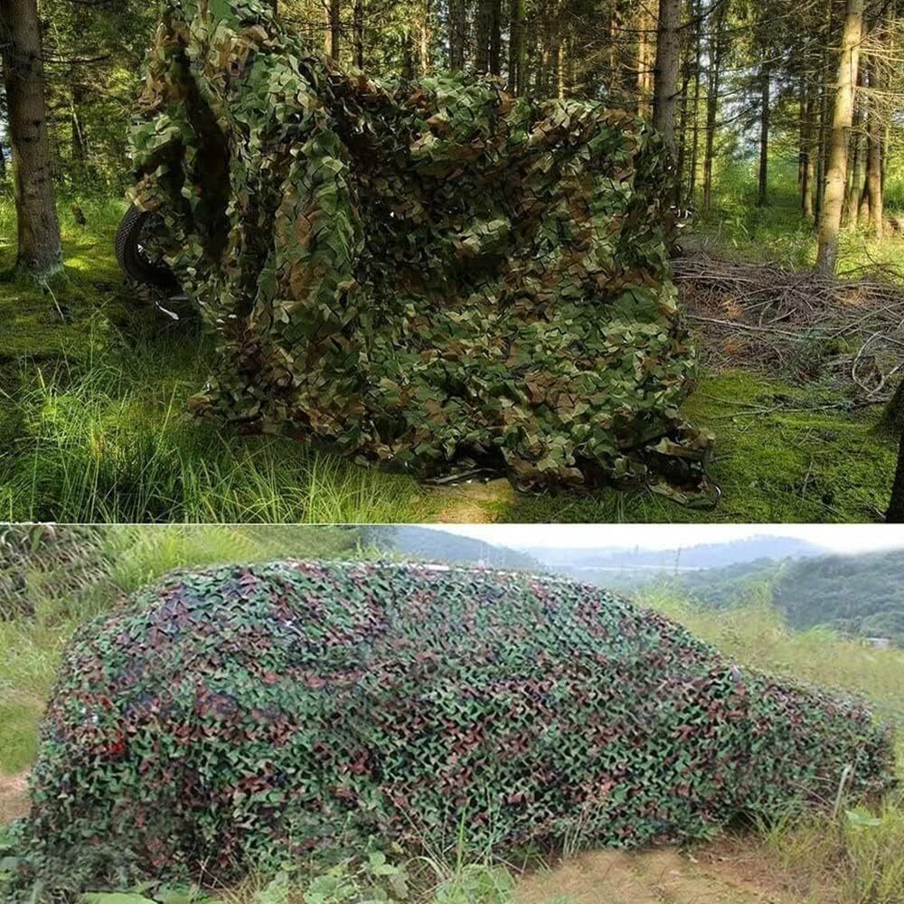 Camo Netting, Camouflage Net Blinds Great for Sunshade Camping Shooting Hunting