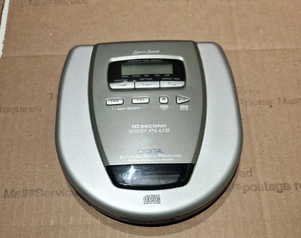 Lenoxx Sound CD-79 Portable CD Compact Disc Player