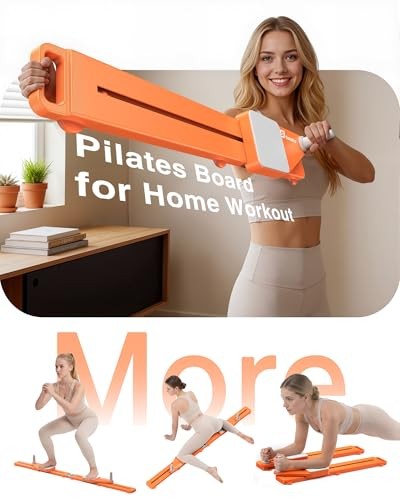 Pliates Board - Multifunctional Anti-Slip Silent Basic-Orange Pilates Board