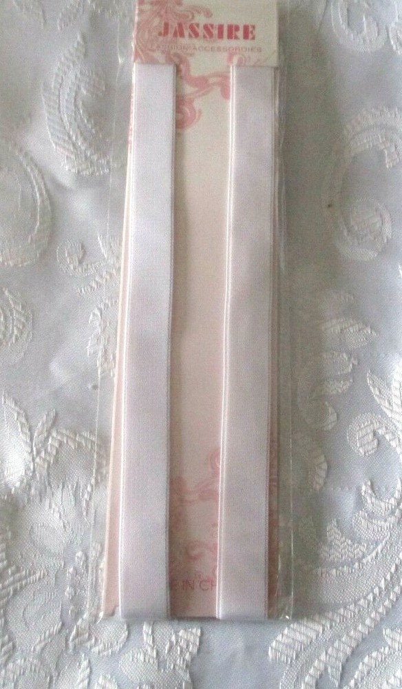 BRA STRAPS - PLAIN - ADJUSTABLE - 1.5CM WIDTH - VARIOUS COLOURS