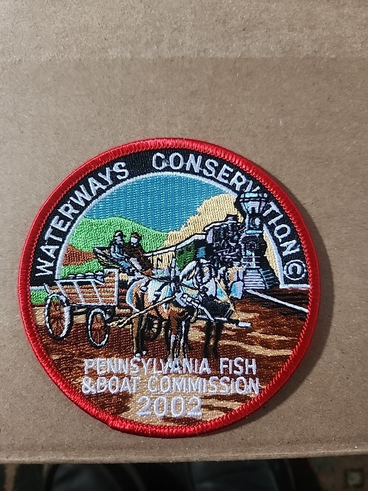 4" Pennsylvania game commission Waterways Conservation Patch