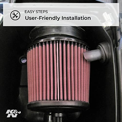 High-Flow Original Lifetime Engine Air Filter: Increase Power & Accerlation,