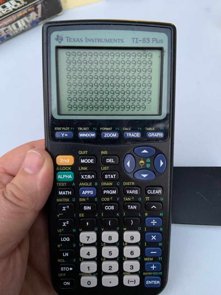 Texas Instruments TI-83 Plus Tested - No case/ cover