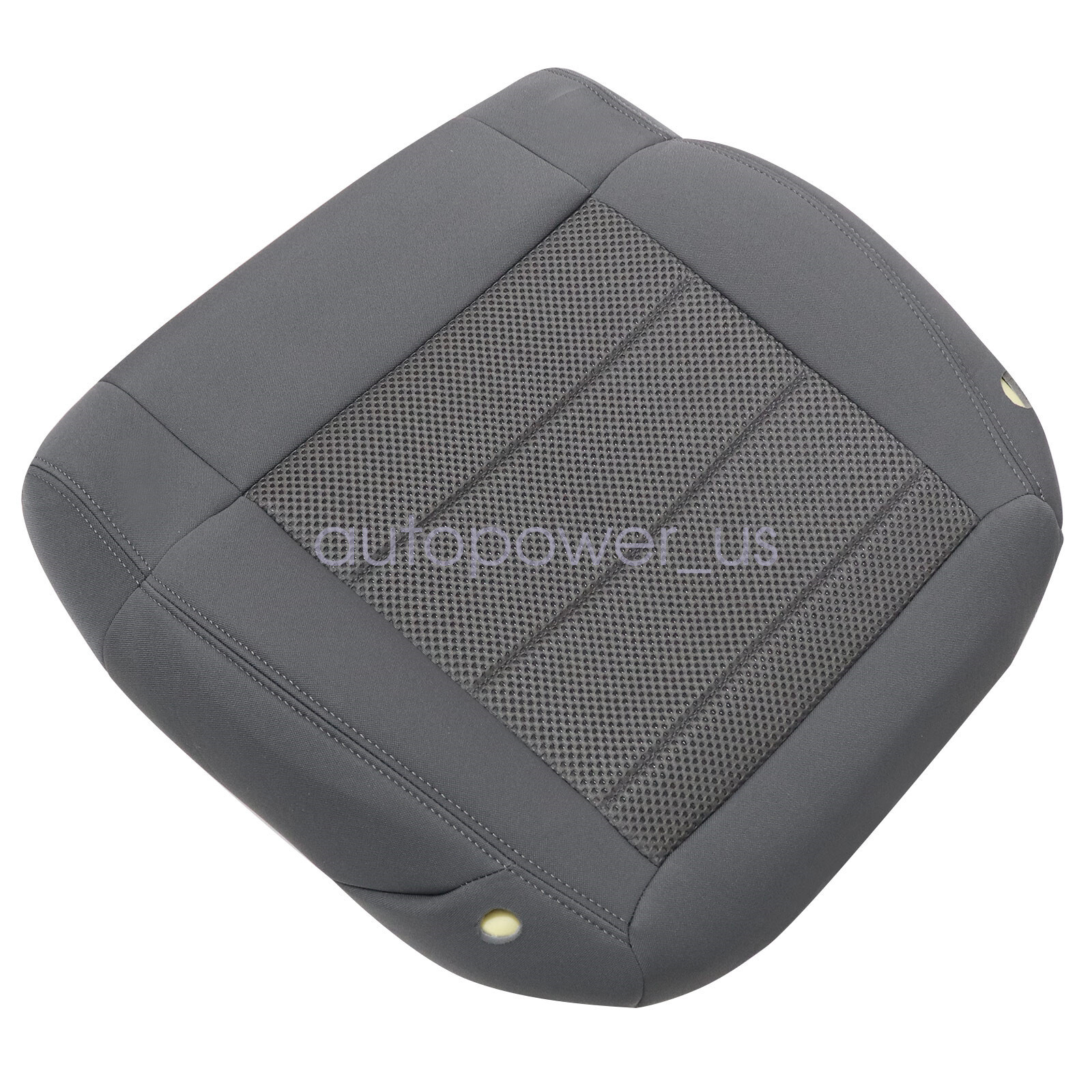 For 2008-2010 Jeep Wrangler Sahara Rubicon Front Cloth Seat Cover & Foam Cushion