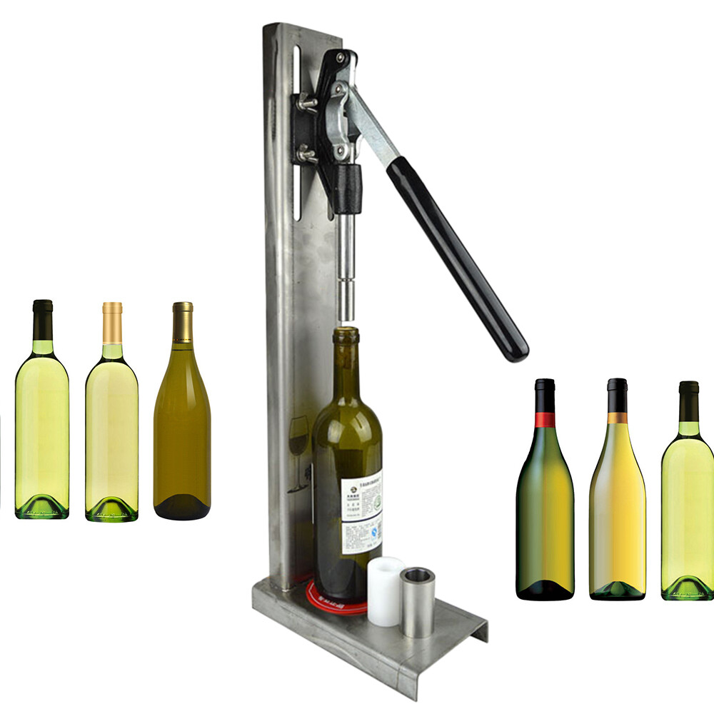 Hand Pressure Manual Corker Wine Corking Inserting Bottle Stopper Corks POM Tool