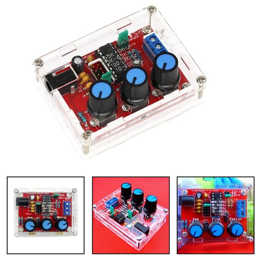 For XR2206 Signal Generator with Adjustable Amplitude Control for Testing