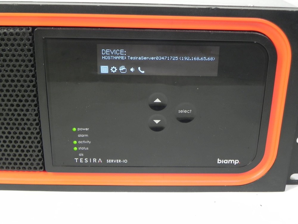 Tesira Biamp Server-iO Digital Signal Processor