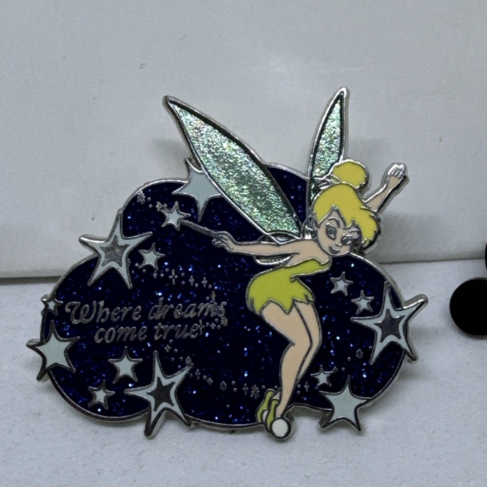 Walt Disney World Pin - Where Dreams Come True Tinker Bell Pixie Dust Version 2