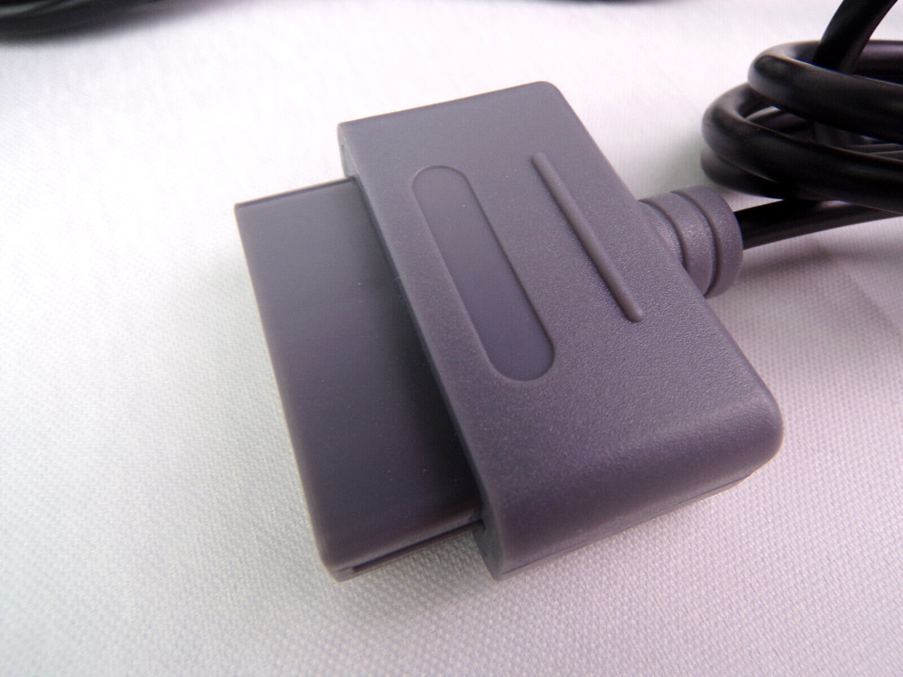 2-PACK Super Nintendo SNES Console Replacement SFC Controller 6FT Cord - NEW