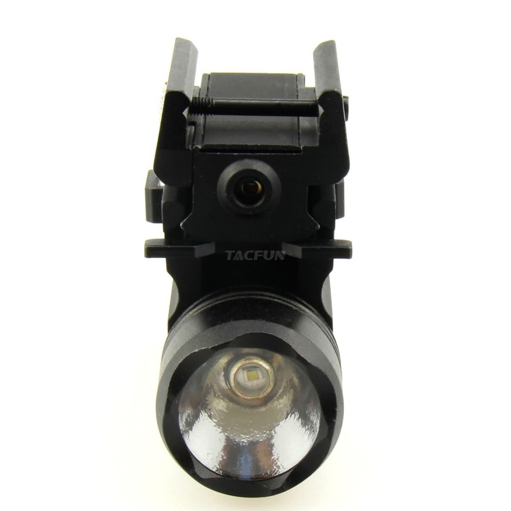 Tactical PSTL Compact Red Laser + QD Quick Release Flash Light Flashlight