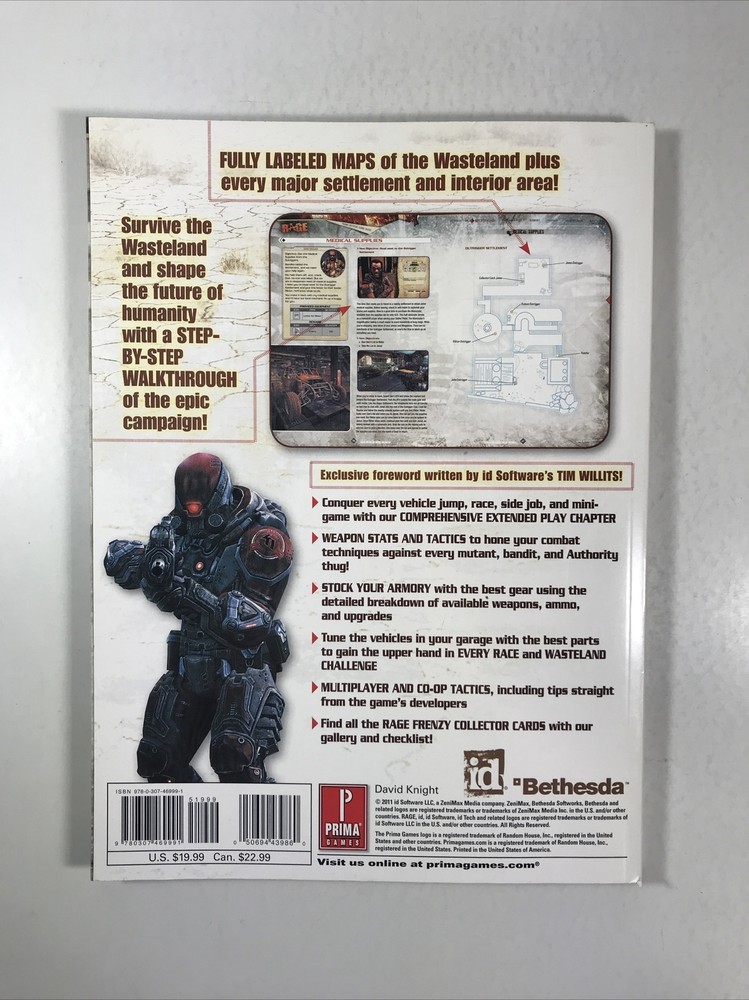Prima Games, Rage Strategy Guide