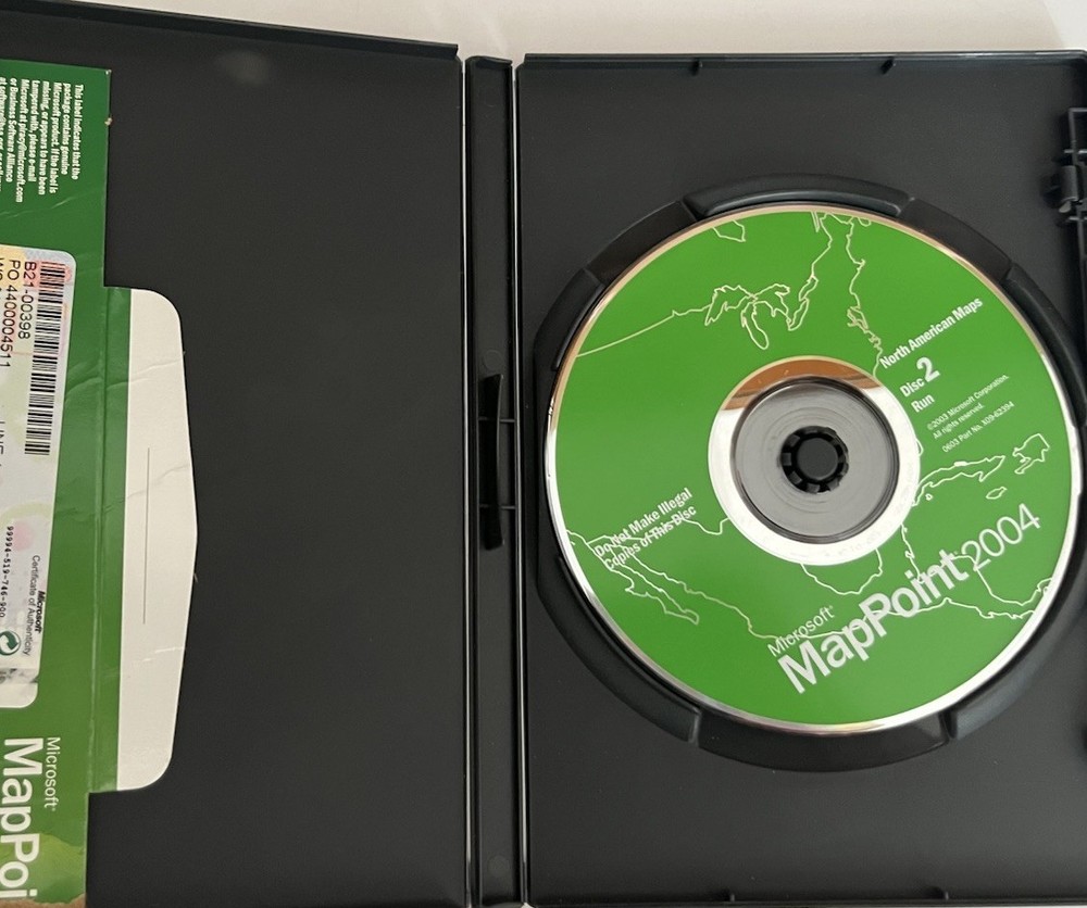 Microsoft MapPoint 2004