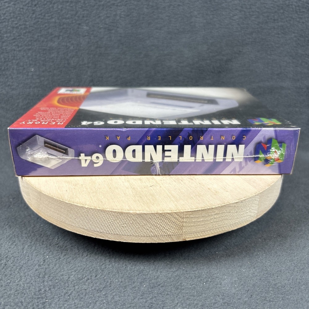 Nintendo 64 - N64 Controller Pak / Memory Card - New/Sealed w/ Box Protector