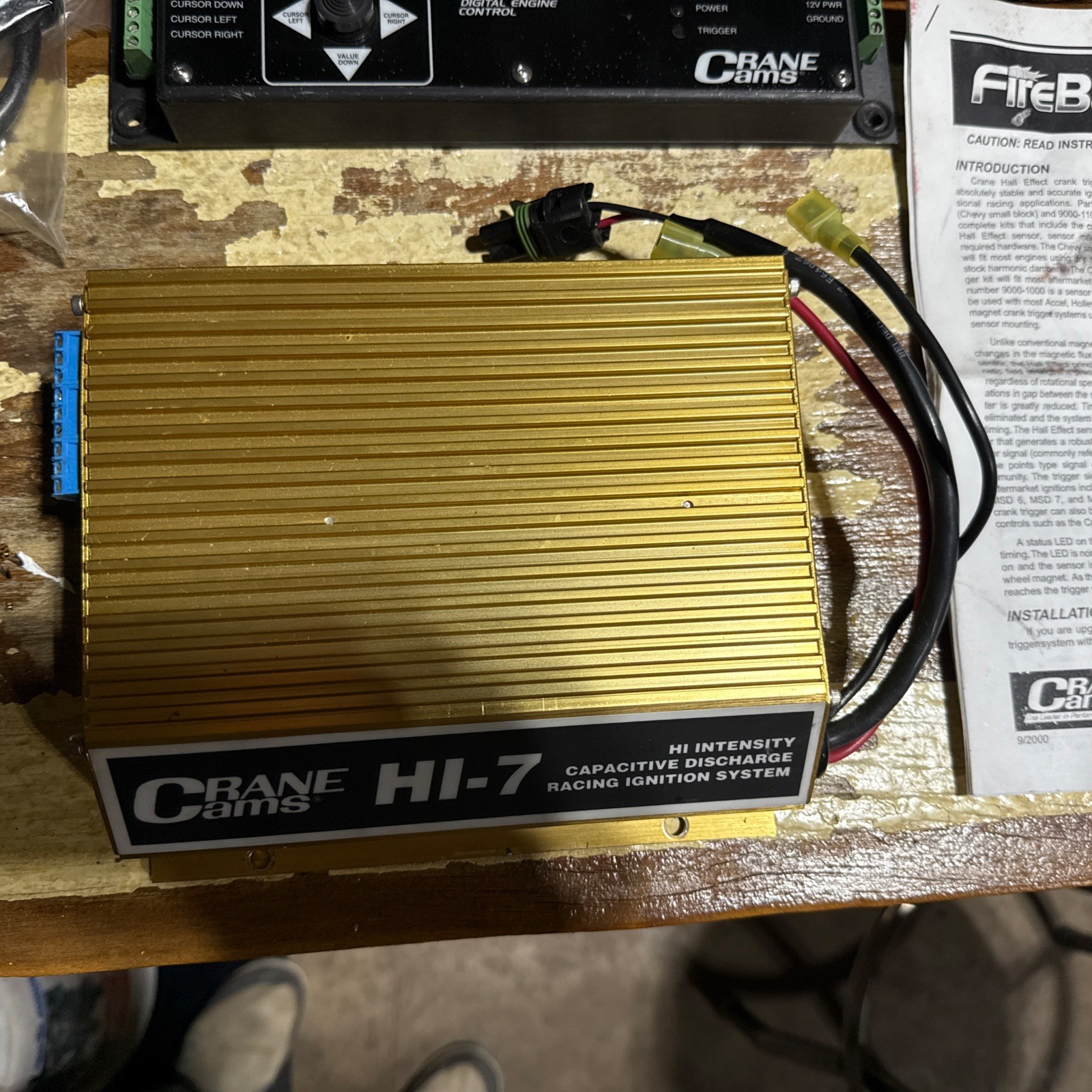 Crane HI-7 Ignition system includes Fireball PS92 Coil and Pro DEC9500 Control