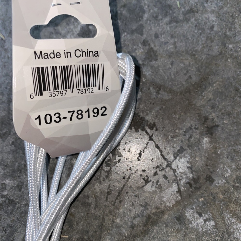 10 FT Sync & Charge USB Cable gray New