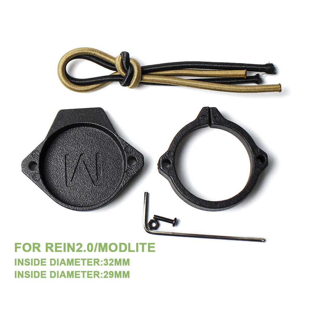 Tactical Flashlight Cap For Modlite Rein2.0 OKW Weaponlight Head Protector Cover