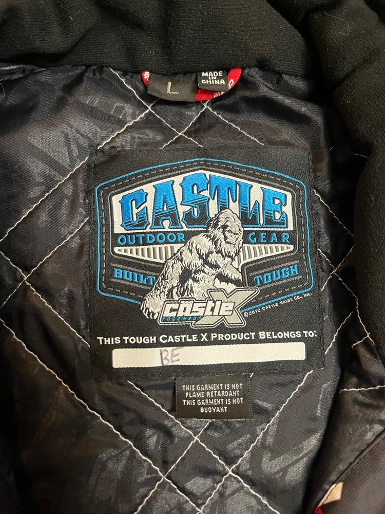Castle X Code G4 Snowmobile Jacket Coat Men’s Size L