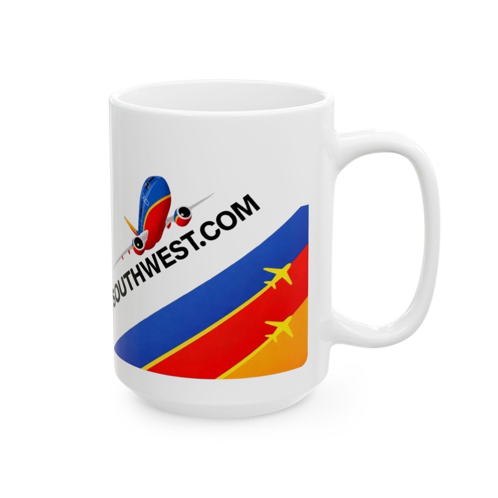 Southwest Airline Mug | Ceramic Coffee Cup
