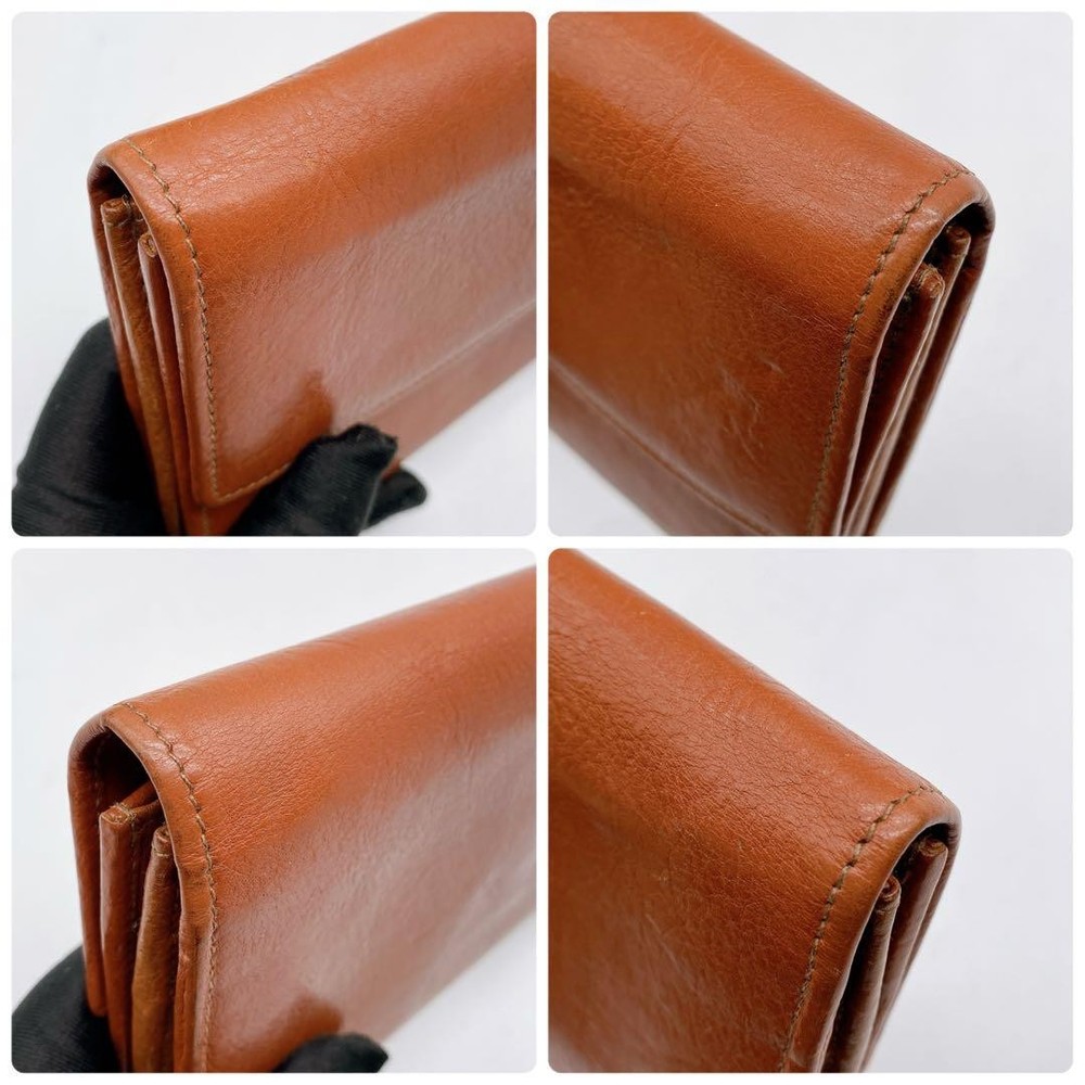 IL BISONTE Long Wallet Brown From Japan