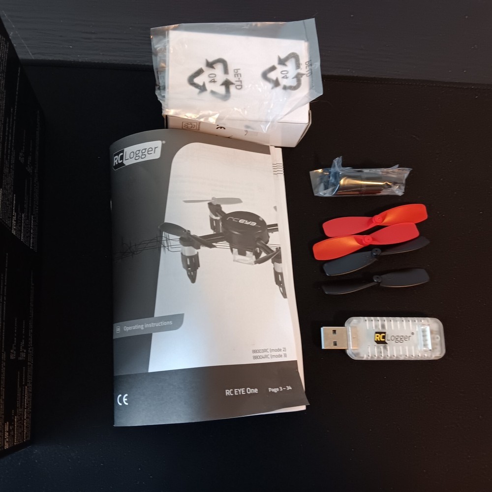 RC Logger Eye One 88004RC - Mode 3 Quadcopter Drone